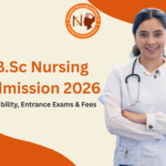 B.Sc Nursing Admission 2026